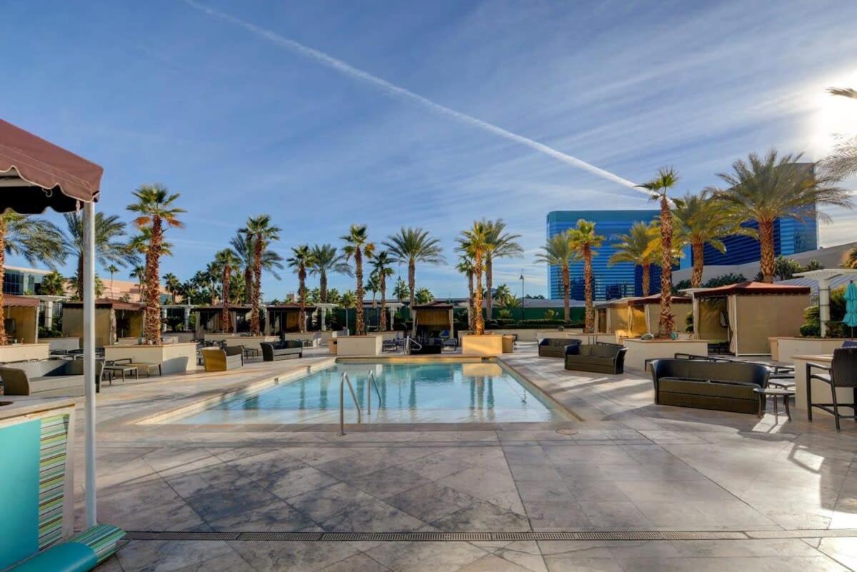 Mgm Signature-25-609 Strip View Jacuzzi Studio Las Vegas Extérieur photo