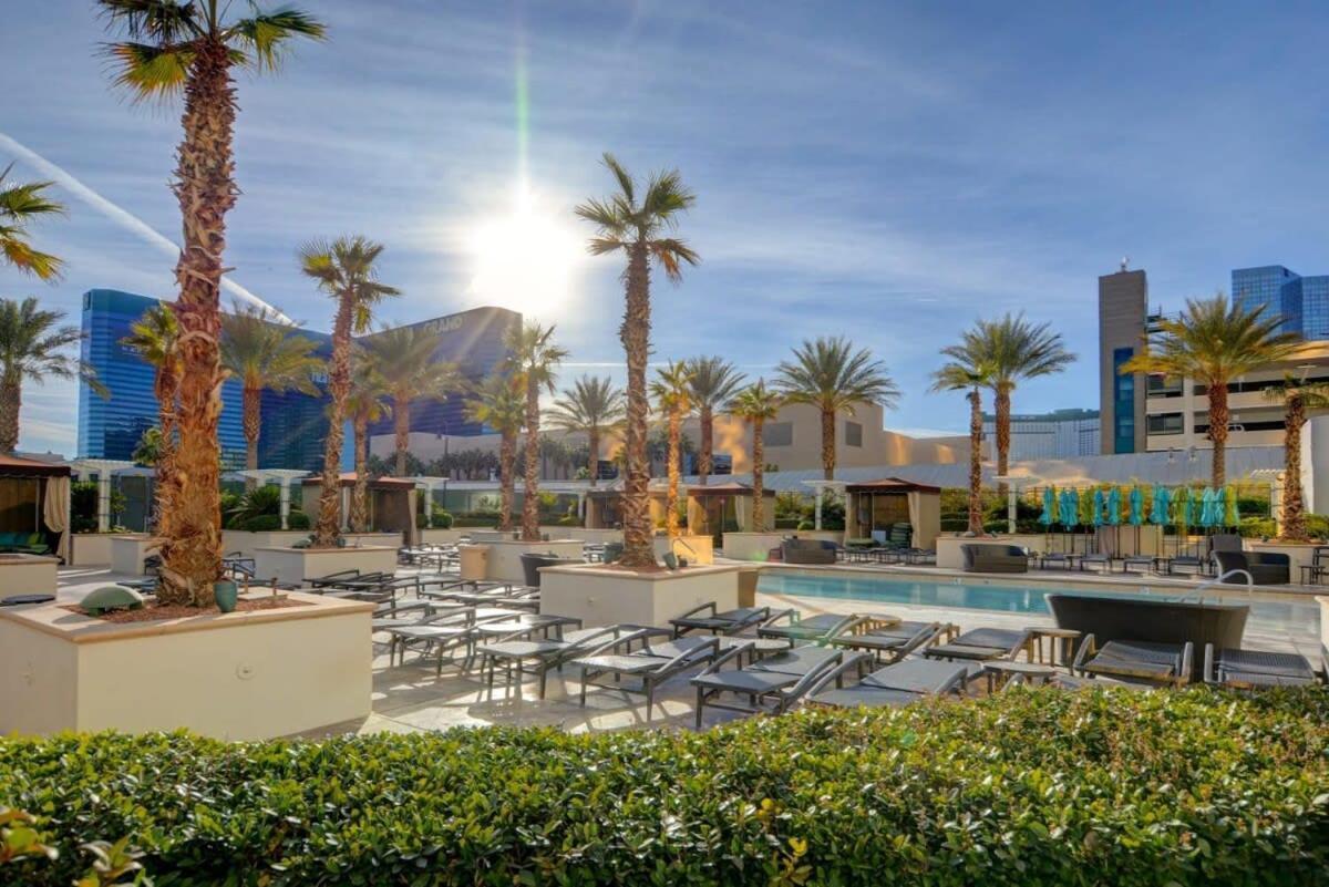 Mgm Signature-25-609 Strip View Jacuzzi Studio Las Vegas Extérieur photo